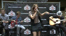 Demi Lovato  Live at Glendale Galleria  in LA for Cambio in HD 01735