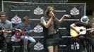 Demi Lovato  Live at Glendale Galleria  in LA for Cambio in HD 01739