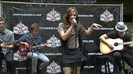 Demi Lovato  Live at Glendale Galleria  in LA for Cambio in HD 01756