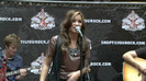 Demi Lovato  Live at Glendale Galleria  in LA for Cambio in HD 01975