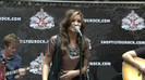 Demi Lovato  Live at Glendale Galleria  in LA for Cambio in HD 01979