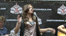 Demi Lovato  Live at Glendale Galleria  in LA for Cambio in HD 02033