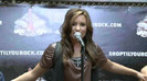 Demi Lovato  Live at Glendale Galleria  in LA for Cambio in HD 02523