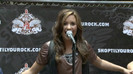 Demi Lovato  Live at Glendale Galleria  in LA for Cambio in HD 02533