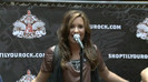 Demi Lovato  Live at Glendale Galleria  in LA for Cambio in HD 02538