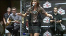 Demi Lovato  Live at Glendale Galleria  in LA for Cambio in HD 02092