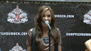 Demi Lovato  Live at Glendale Galleria  in LA for Cambio in HD 02550