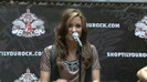 Demi Lovato  Live at Glendale Galleria  in LA for Cambio in HD 02560