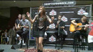Demi Lovato  Live at Glendale Galleria  in LA for Cambio in HD 02119