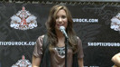 Demi Lovato  Live at Glendale Galleria  in LA for Cambio in HD 02590