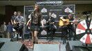 Demi Lovato  Live at Glendale Galleria  in LA for Cambio in HD 02152