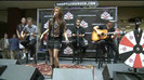 Demi Lovato  Live at Glendale Galleria  in LA for Cambio in HD 02155