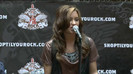 Demi Lovato  Live at Glendale Galleria  in LA for Cambio in HD 02653