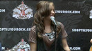Demi Lovato  Live at Glendale Galleria  in LA for Cambio in HD 02673