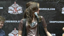 Demi Lovato  Live at Glendale Galleria  in LA for Cambio in HD 02704