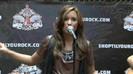 Demi Lovato  Live at Glendale Galleria  in LA for Cambio in HD 02746