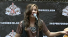Demi Lovato  Live at Glendale Galleria  in LA for Cambio in HD 02353