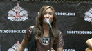 Demi Lovato  Live at Glendale Galleria  in LA for Cambio in HD 02453