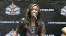 Demi Lovato  Live at Glendale Galleria  in LA for Cambio in HD 02454