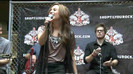 Demi Lovato  Live at Glendale Galleria  in LA for Cambio in HD 03047