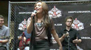 Demi Lovato  Live at Glendale Galleria  in LA for Cambio in HD 03055