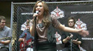 Demi Lovato  Live at Glendale Galleria  in LA for Cambio in HD 03065