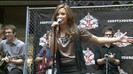 Demi Lovato  Live at Glendale Galleria  in LA for Cambio in HD 03082