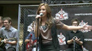 Demi Lovato  Live at Glendale Galleria  in LA for Cambio in HD 03084