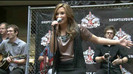 Demi Lovato  Live at Glendale Galleria  in LA for Cambio in HD 03094