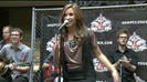 Demi Lovato  Live at Glendale Galleria  in LA for Cambio in HD 03102