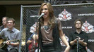 Demi Lovato  Live at Glendale Galleria  in LA for Cambio in HD 03105