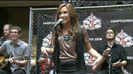 Demi Lovato  Live at Glendale Galleria  in LA for Cambio in HD 03108