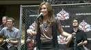 Demi Lovato  Live at Glendale Galleria  in LA for Cambio in HD 03110