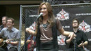 Demi Lovato  Live at Glendale Galleria  in LA for Cambio in HD 03111