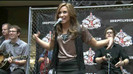 Demi Lovato  Live at Glendale Galleria  in LA for Cambio in HD 03113
