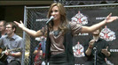 Demi Lovato  Live at Glendale Galleria  in LA for Cambio in HD 03120
