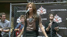 Demi Lovato  Live at Glendale Galleria  in LA for Cambio in HD 03164