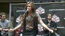 Demi Lovato  Live at Glendale Galleria  in LA for Cambio in HD 03170