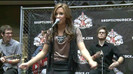 Demi Lovato  Live at Glendale Galleria  in LA for Cambio in HD 03175