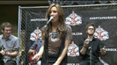 Demi Lovato  Live at Glendale Galleria  in LA for Cambio in HD 03182