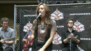 Demi Lovato  Live at Glendale Galleria  in LA for Cambio in HD 03185