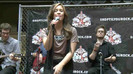 Demi Lovato  Live at Glendale Galleria  in LA for Cambio in HD 03213