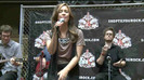Demi Lovato  Live at Glendale Galleria  in LA for Cambio in HD 03214