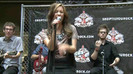 Demi Lovato  Live at Glendale Galleria  in LA for Cambio in HD 03236