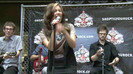 Demi Lovato  Live at Glendale Galleria  in LA for Cambio in HD 03239