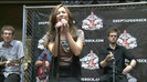 Demi Lovato  Live at Glendale Galleria  in LA for Cambio in HD 03250
