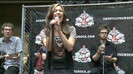 Demi Lovato  Live at Glendale Galleria  in LA for Cambio in HD 03262