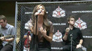 Demi Lovato  Live at Glendale Galleria  in LA for Cambio in HD 03317