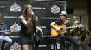 Demi Lovato  Live at Glendale Galleria  in LA for Cambio in HD 03353
