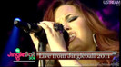 Demi Lovato My Love is Like a Star live - Jingle Ball 2011  (480)